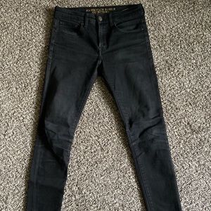 American Eagle Super Skinny jeans BLACK 29w 32l